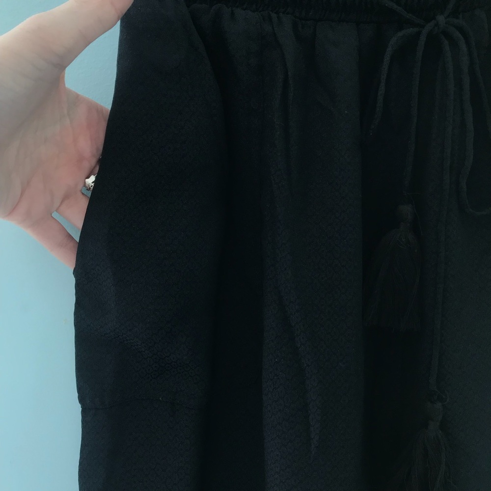 Free People She’s a Dime Pants in Black - Picture 6 of 8